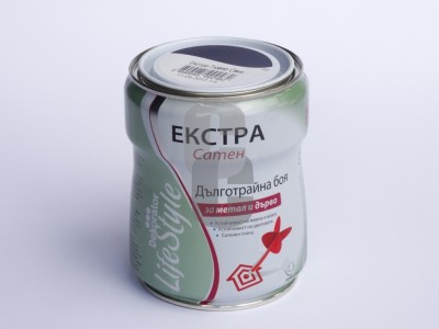 Блажна боя алкидна - Тъмно синя -Мегахим- -ББА-